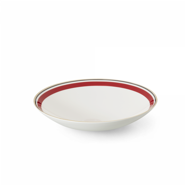 Dibbern Capri Plate & Bowl Red & Anthracite (24cm) 1542418105
