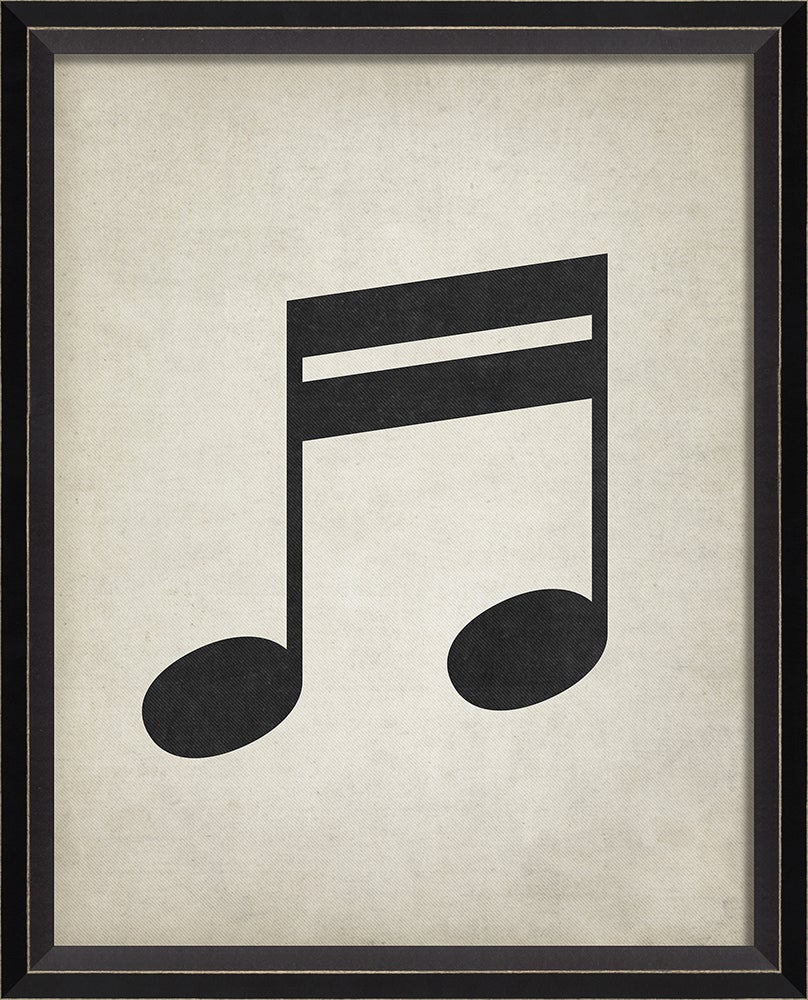 Spicher & Company BC Music Note Beamed sixteenth note sm 16811