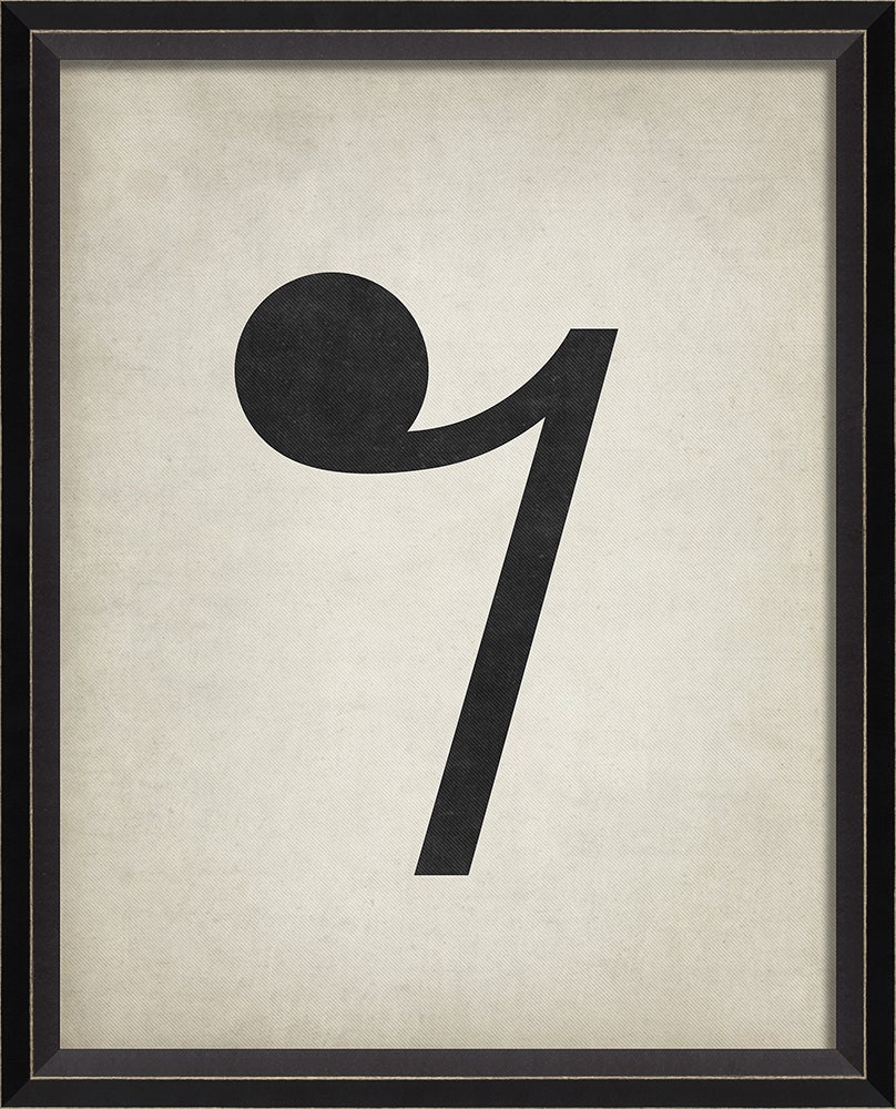 Spicher & Company BC Music Note Eighth Rest sm 16814