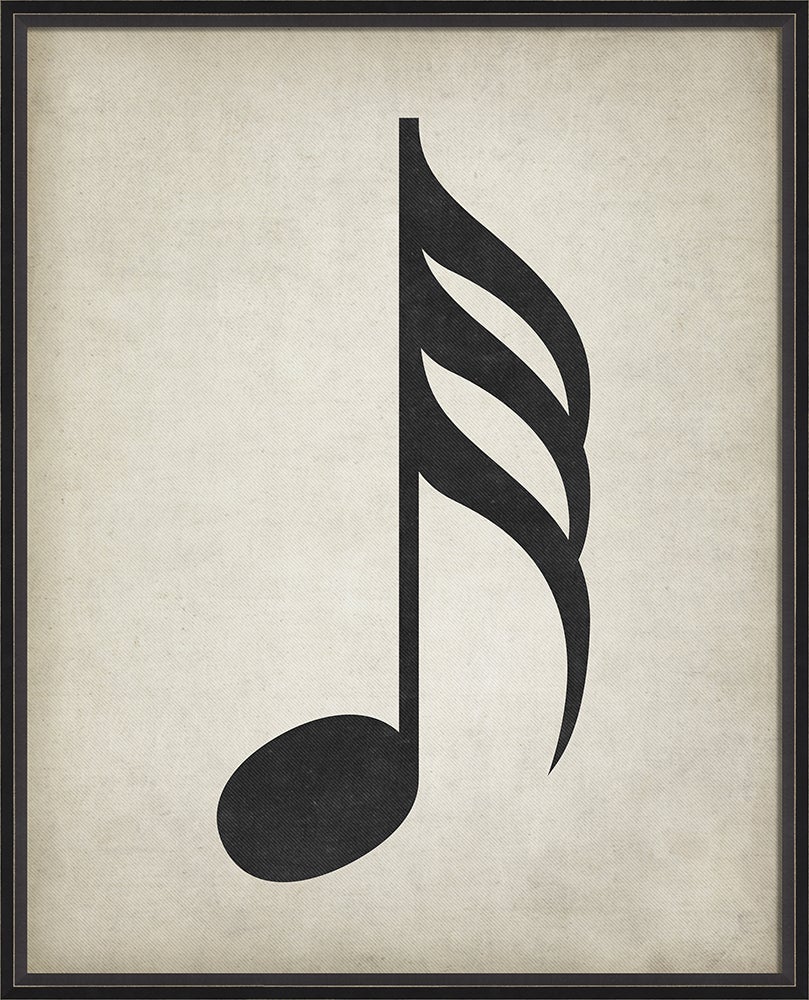 Spicher & Company BC Music Note Thirty Second note lg 16821