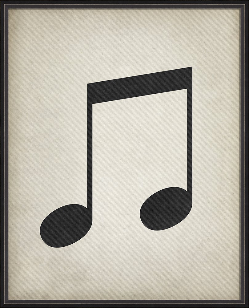 Spicher & Company BC Music Note Beamed Eighth note lg 16825