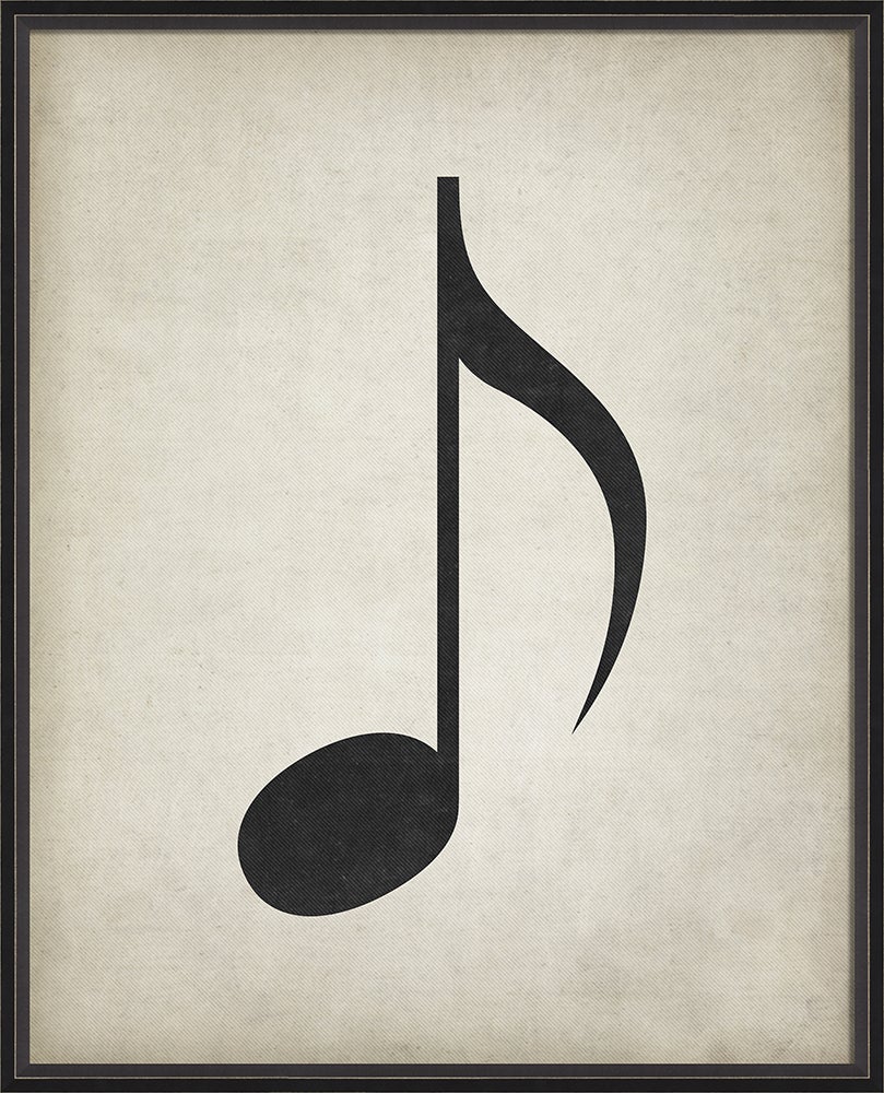 Spicher & Company BC Music Note Eighth note lg 16828