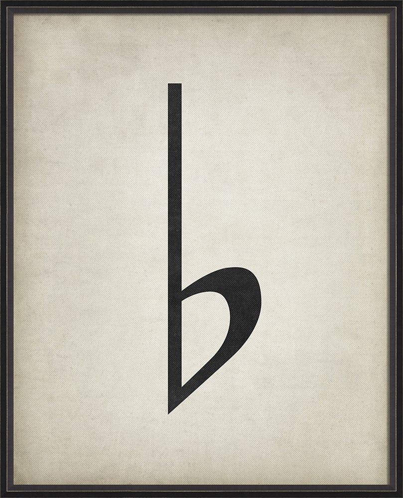 Spicher & Company BC Music Note Flat lg 16830