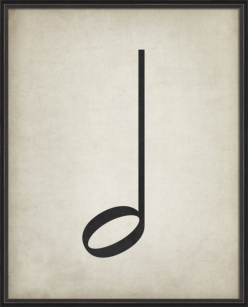 Spicher & Company BC Music Note Half note lg 16831