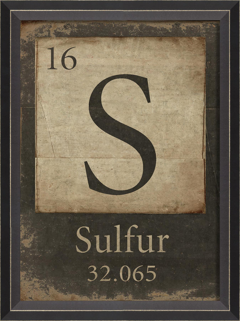 Spicher & Company BC 16-S-Sulfur 18316