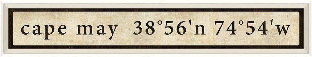 Spicher & Company WC Cape May Coordinates 18454