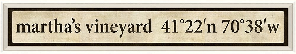 Spicher & Company WC Martha's Vineyard Coordinates 18461