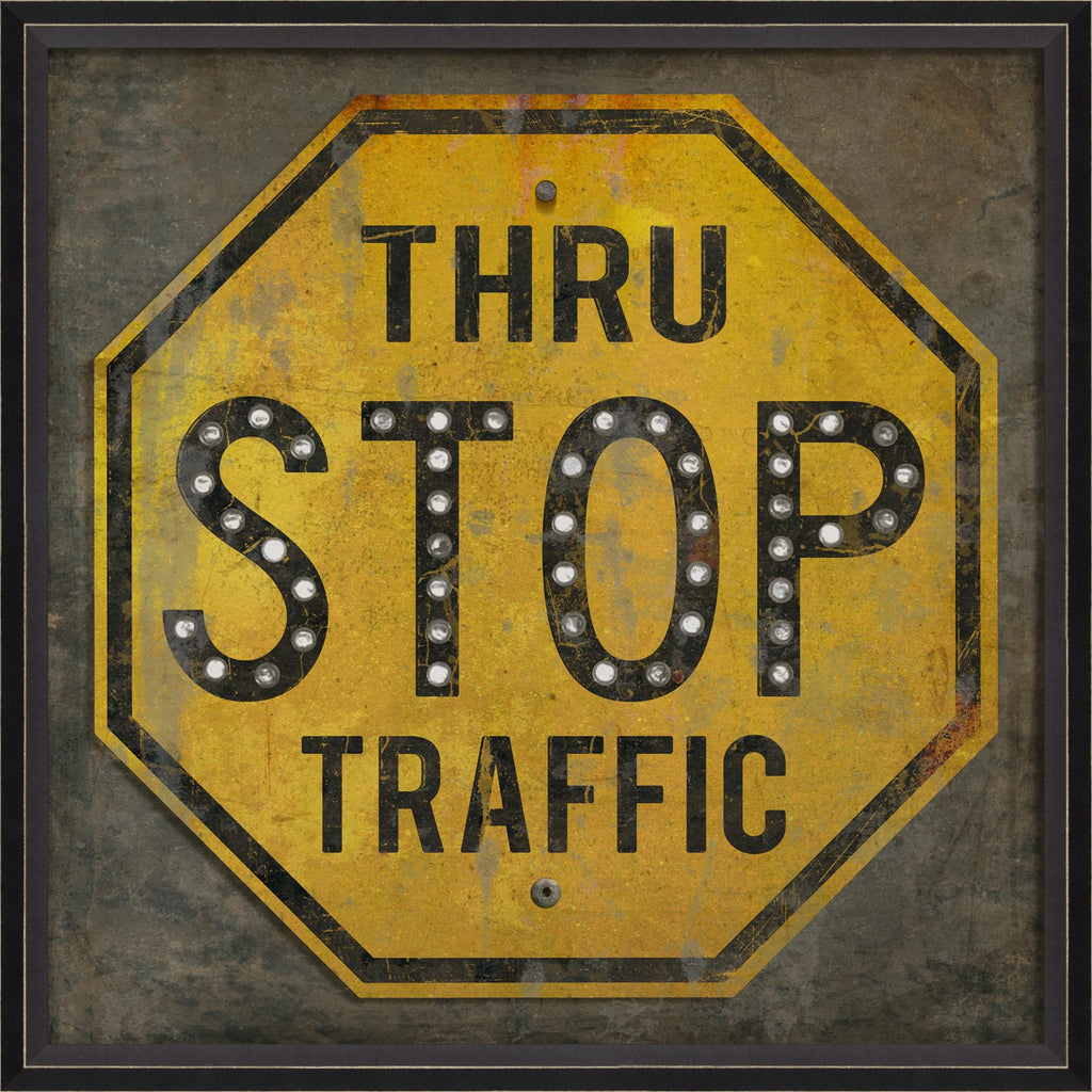 Spicher & Company BC Yellow Stop Thru Traffic 18731