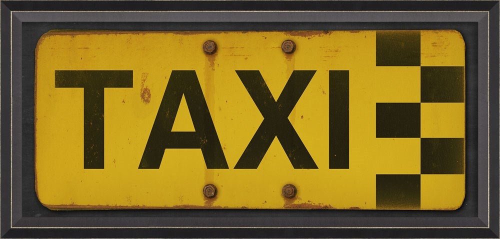 Spicher & Company BC Taxi Sign 18737