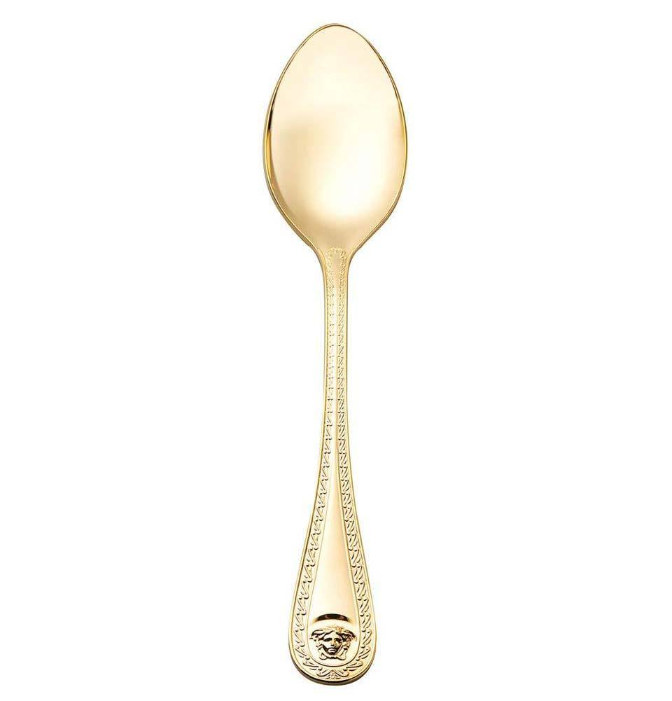 Versace Medusa Flatware Table Spoon Gold Plated 19300-120930-70001