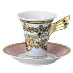 Versace Butterfly Garden AD Cup & Saucer 19300-409609-14720