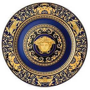 Versace Medusa Blue Wall Plate 19300-409620-20030