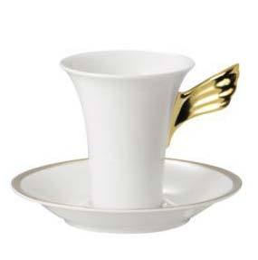 Versace Medusa D'Or Coffee Cup & Saucer 19300-409950-14740