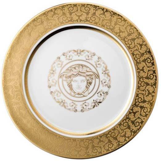 Versace Medusa Gala Gold Service Plate 19325-403636-10230