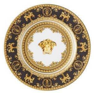 Versace I Love Baroque Nero Bread & Butter Plate 19325-403653-10218