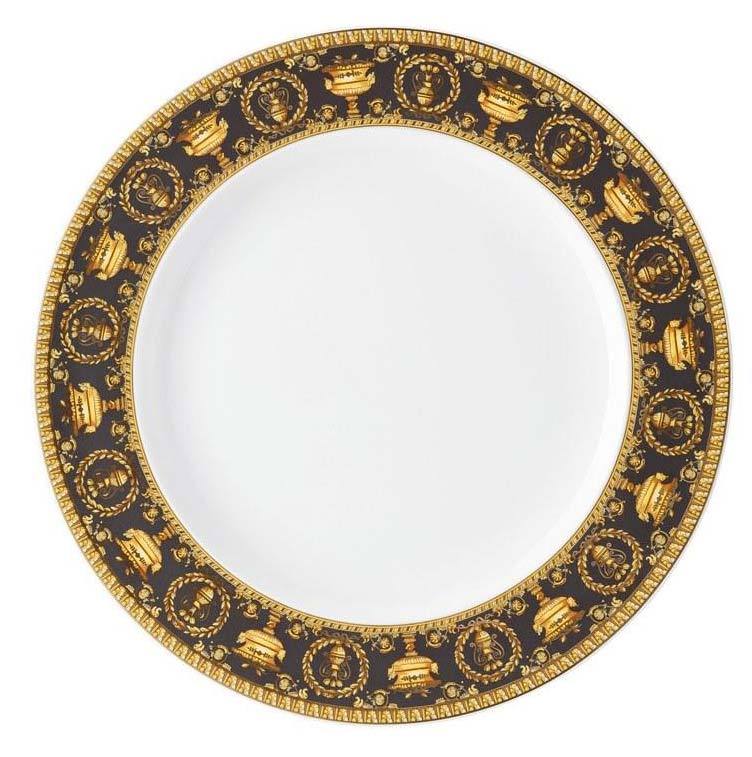 Versace I Love Baroque Nero Dinner Plate 19325-403653-10227