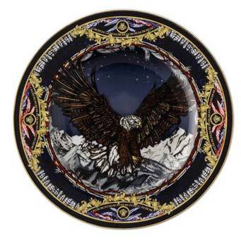 Versace La Regne Animal Sam Eagle Wall Plate 19325-403669-20018