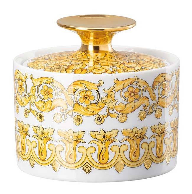 Versace Medusa Rhapsody Sugar Bowl Covered 19335-403670-14330