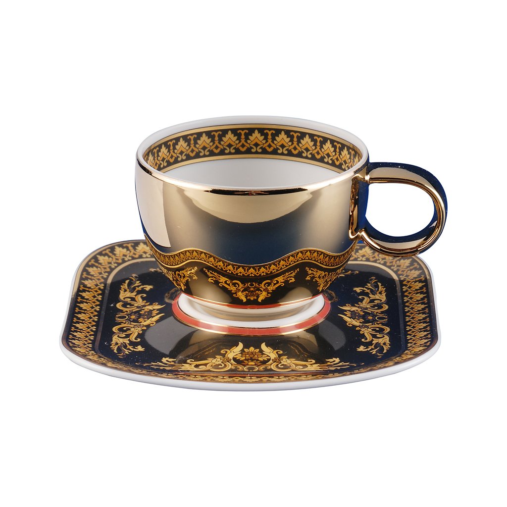 Versace Medusa Red AD Cup & Saucer 19750-409605-14715