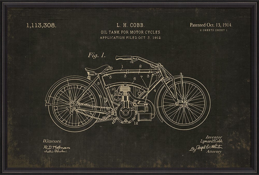 Spicher & Company BCBL Motorcycle Cobb 1113308 Black xl 19932