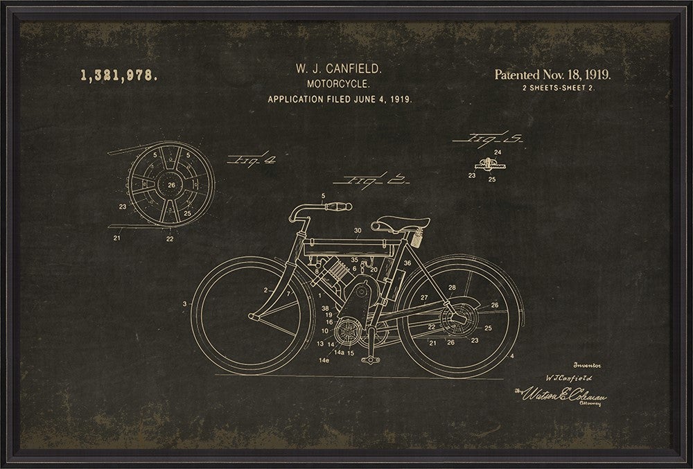 Spicher & Company BCBL Motorcycle Canfield 1321978 black xl 19954
