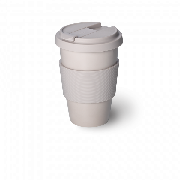 Dibbern Solid Color CoffeeToGo Cup Pearl (0.35l) Dibbern Designstudio