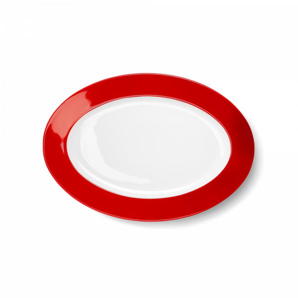 Dibbern Oval Platter Bright Red (29cm) 2021900018