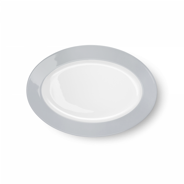 Dibbern Oval Platter Light Grey (29cm) 2021900050