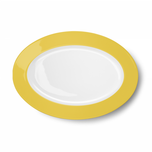 Dibbern Oval Platter Yellow (33cm) 2022100012