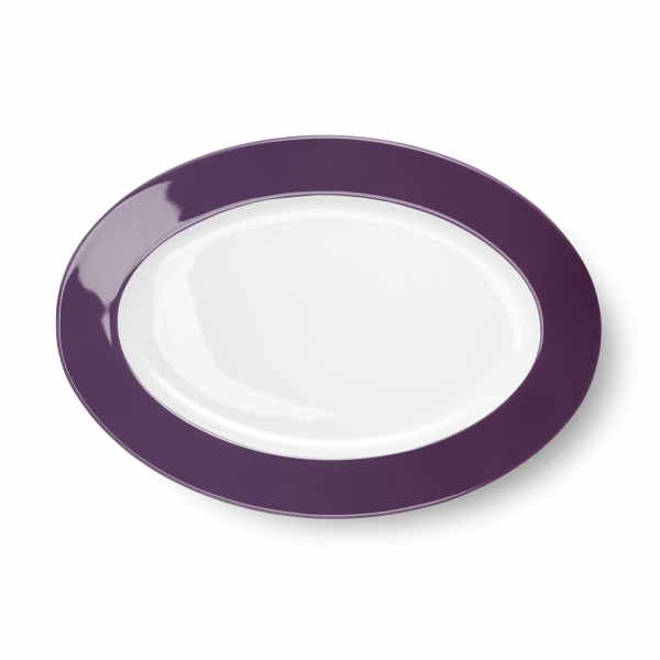 Dibbern Oval Platter Plum (33cm) 2022100025