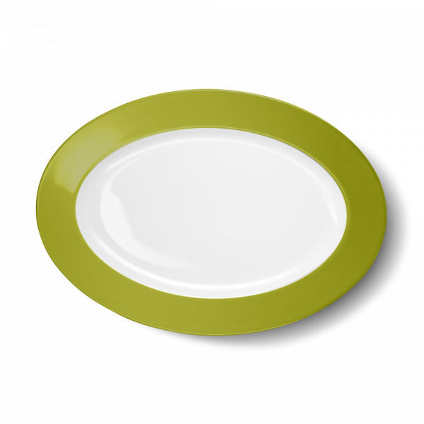 Dibbern Oval Platter Olive Green (33cm) 2022100043
