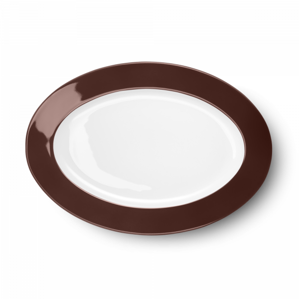 Dibbern Oval Platter Coffee (33cm) 2022100048