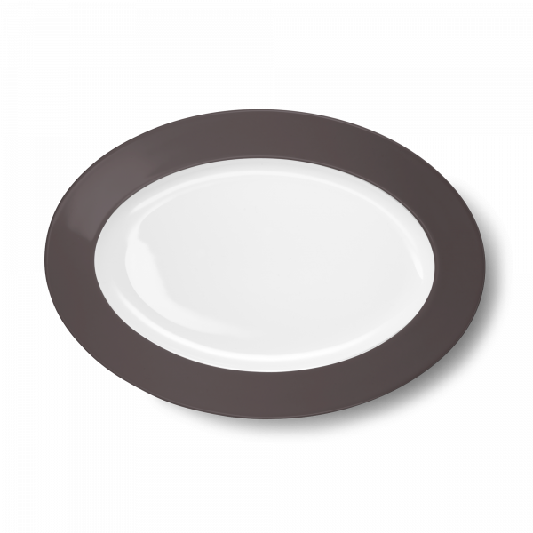Dibbern Oval Platter Umbra (33cm) 2022100049
