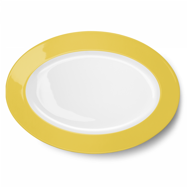 Dibbern Oval Platter Yellow (36cm) 2022300012