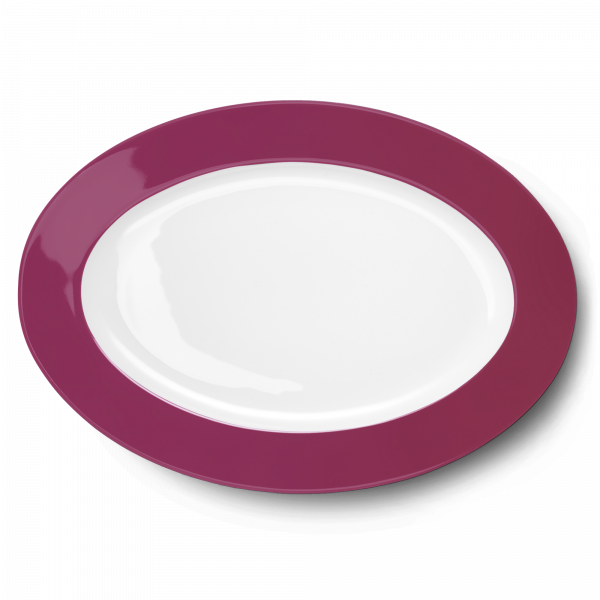 Dibbern Oval Platter Raspberry (36cm) 2022300023
