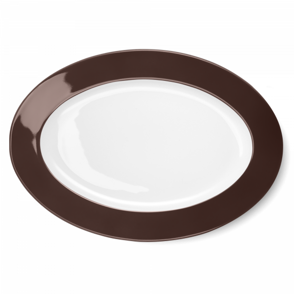 Dibbern Oval Platter Coffee (36cm) 2022300048