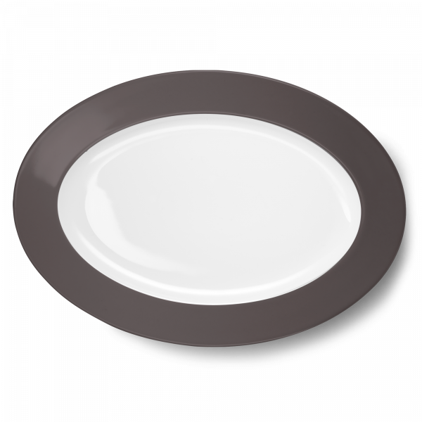 Dibbern Oval Platter Umbra (36cm) 2022300049