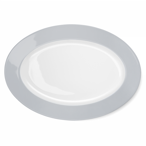 Dibbern Oval Platter Light Grey (36cm) 2022300050