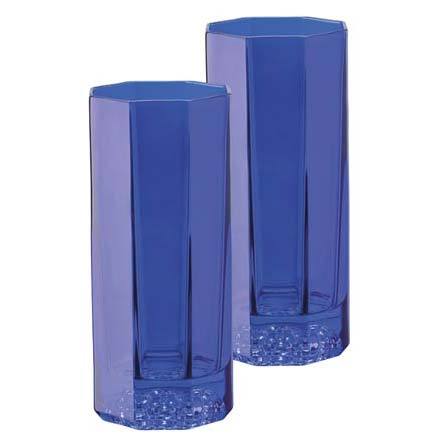 Versace Medusa Lumiere Blue Longdrink Set Of Two 20665-321506-48874