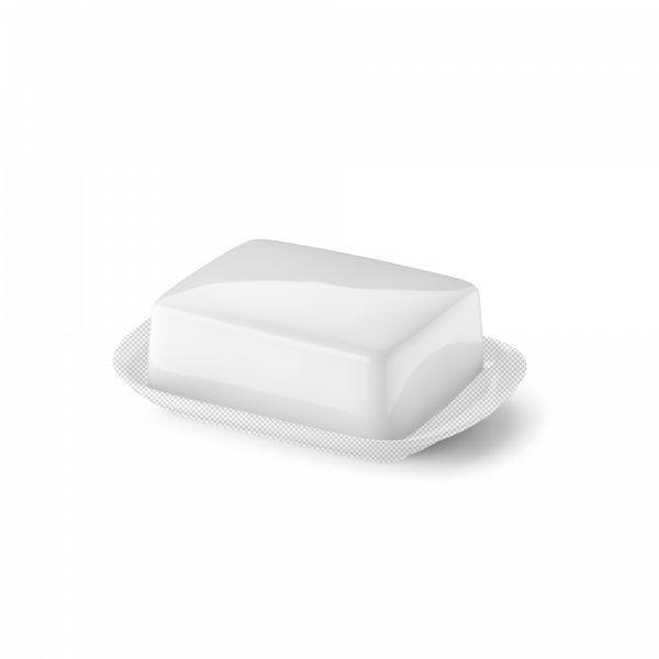 Dibbern Upper part of butter dish White 2091200000