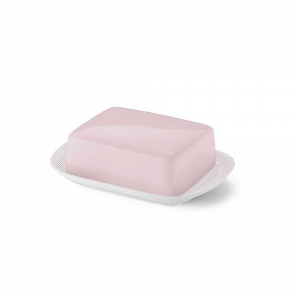 Dibbern Upper part of butter dish Powder Pink 2091200006