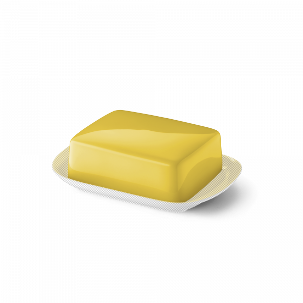 Dibbern Upper part of butter dish Yellow 2091200012