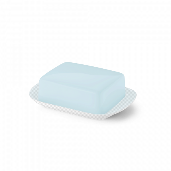 Dibbern Upper part of butter dish Ice Blue 2091200026