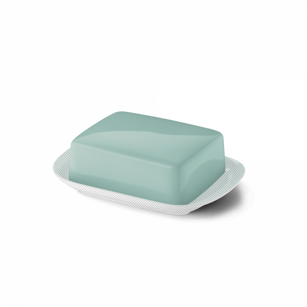 Dibbern Upper part of butter dish Turquoise 2091200036
