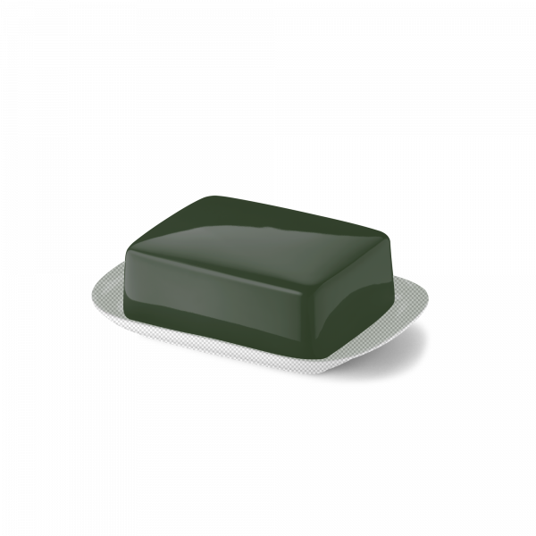 Dibbern Upper part of butter dish Dark Olive Green 2091200044