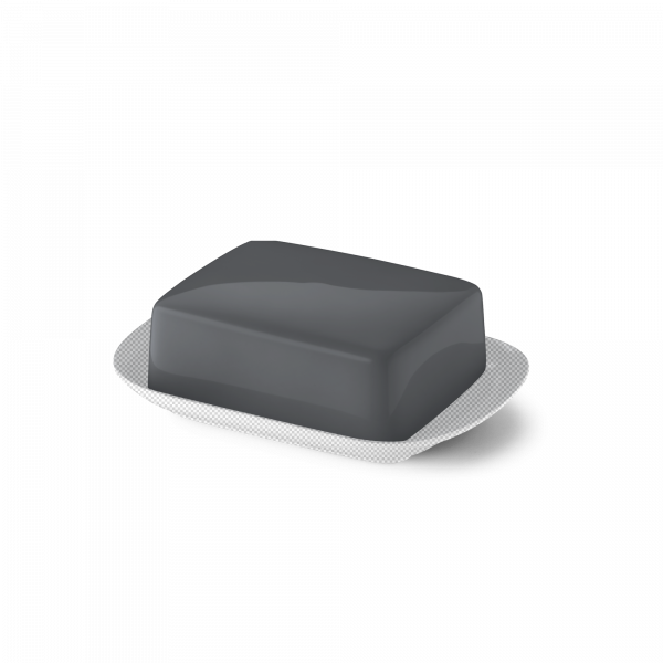 Dibbern Upper part of butter dish Anthracite 2091200053