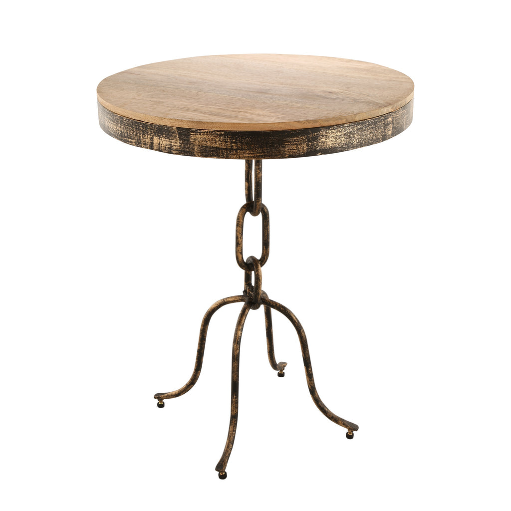 SPI Chain Link End Table Large 21101