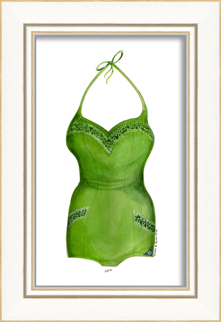 Spicher & Company KI Swimsuit Green 22312