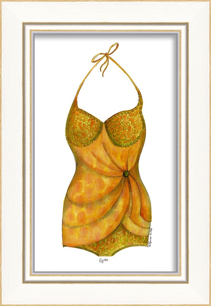 Spicher & Company KI Swimsuit Orange 22314