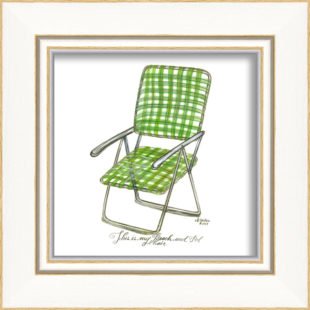 Spicher & Company KI Green Beach Chair 22350